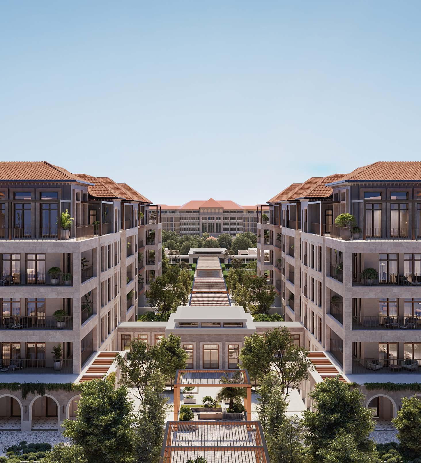 Nawayef Park Views off-plan apartments nestled between Nawayef hills offering Mediterranean charm and wellness lifestyle on Hudayriyat Island